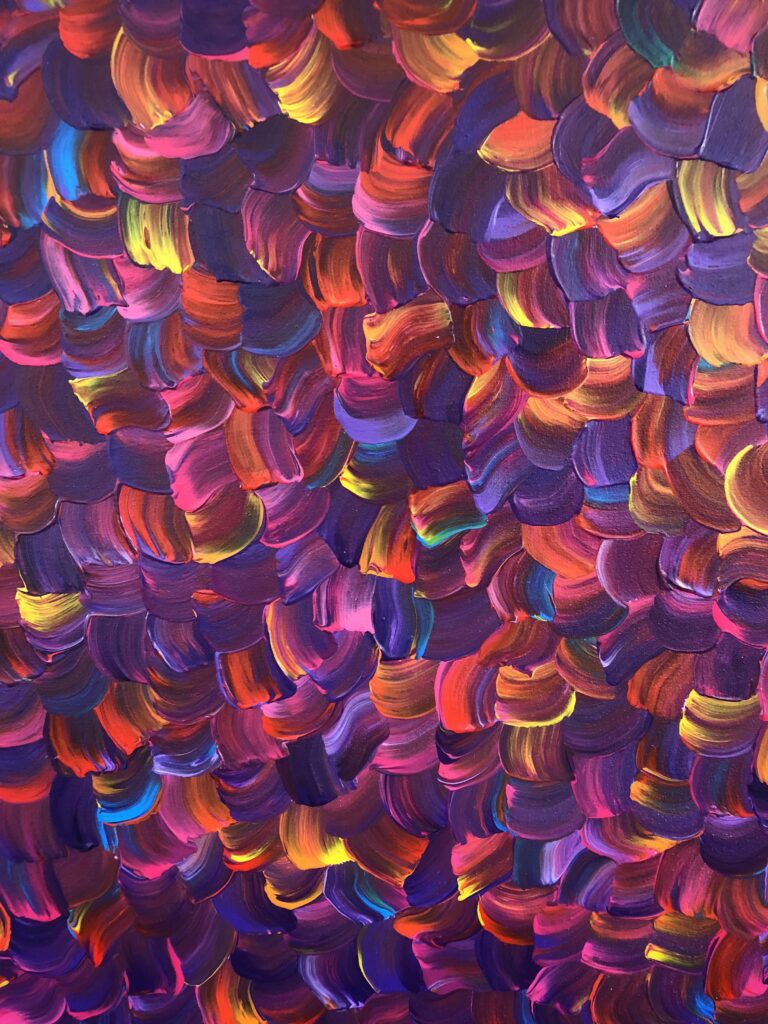 Abstract painting by Lebanese artist Theo Nassar, Art lebanon