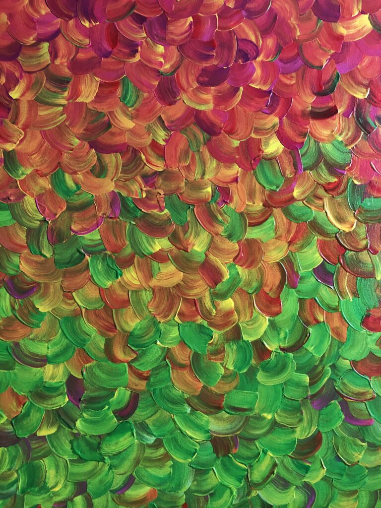 Abstract painting by Lebanese artist Theo Nassar, Art lebanon