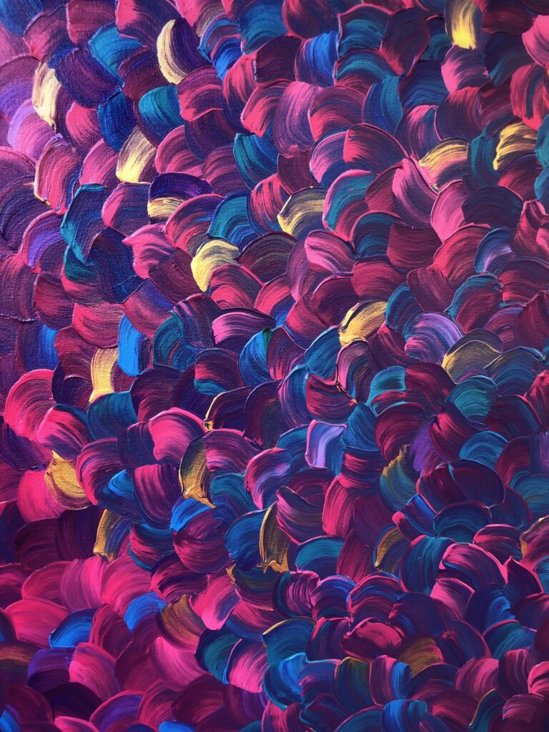 Abstract painting by Lebanese artist Theo Nassar, Art lebanon