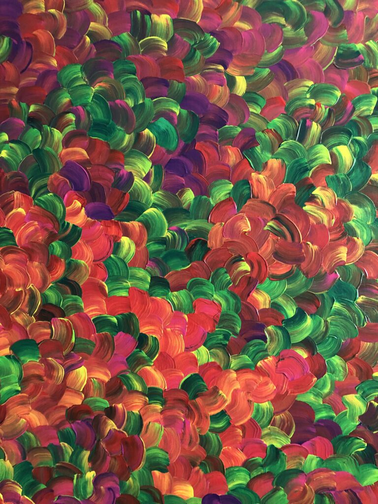 Abstract painting by Lebanese artist Theo Nassar, Art lebanon