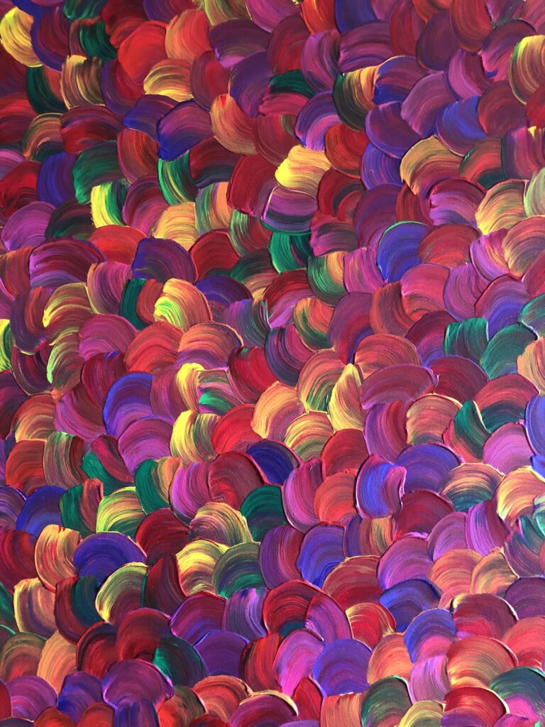 Abstract painting by Lebanese artist Theo Nassar, Art lebanon