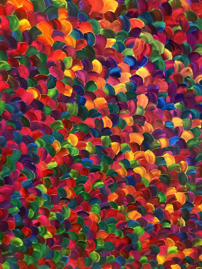 Abstract painting by Lebanese artist Theo Nassar, Art lebanon