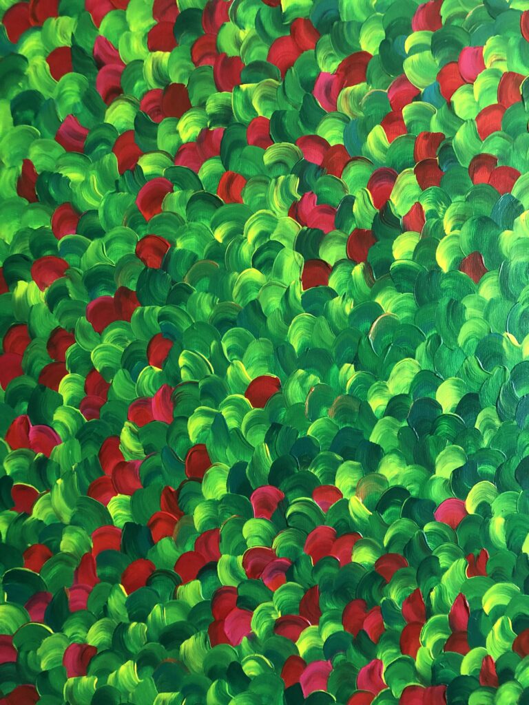 Abstract painting by Lebanese artist Theo Nassar, Art lebanon