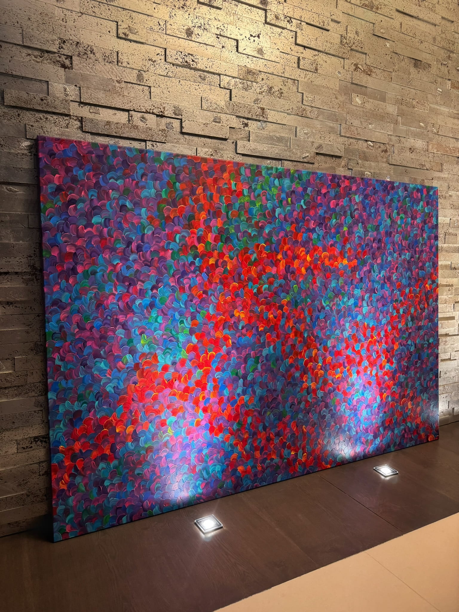 Home Abstract paintings "Roots" by artist Theo Nassar