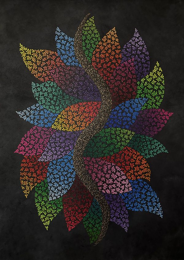 sacred art painting by Lebanese artist Theo Nassar, Lebanon art