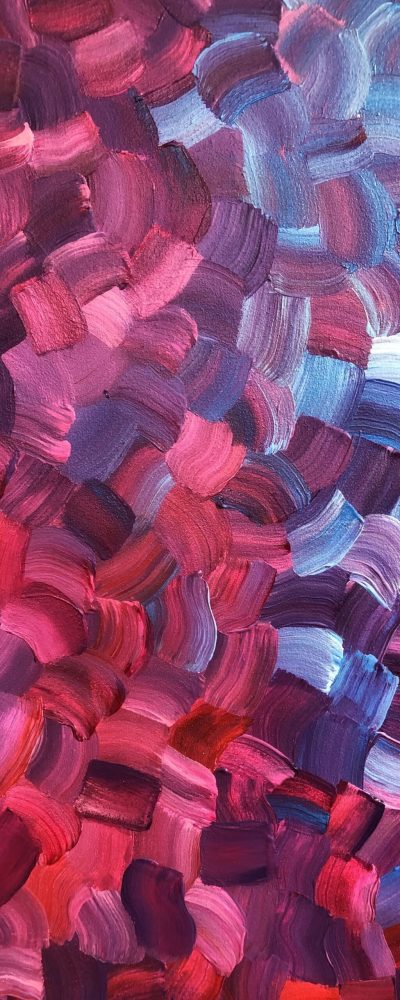 patterns painting by Lebanese artist Theo Nassar, Lebanon contemporary art